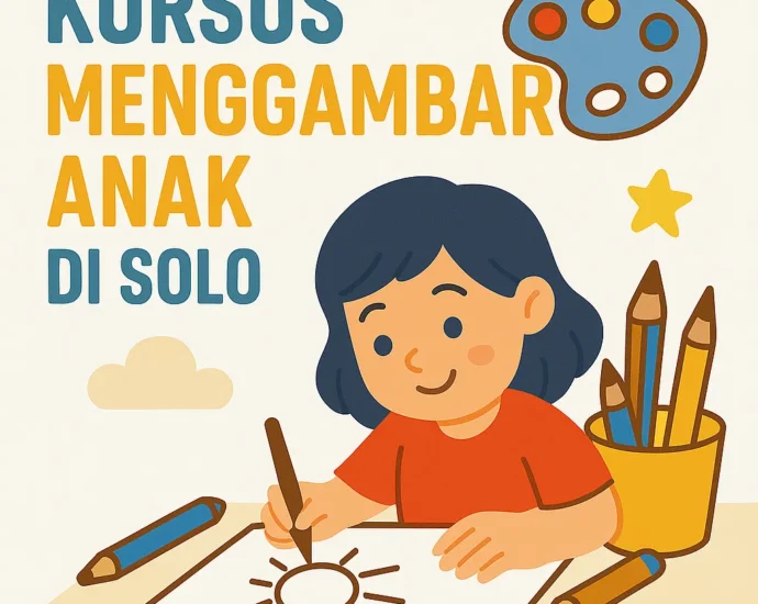 Kursus Menggambar Anak di Solo